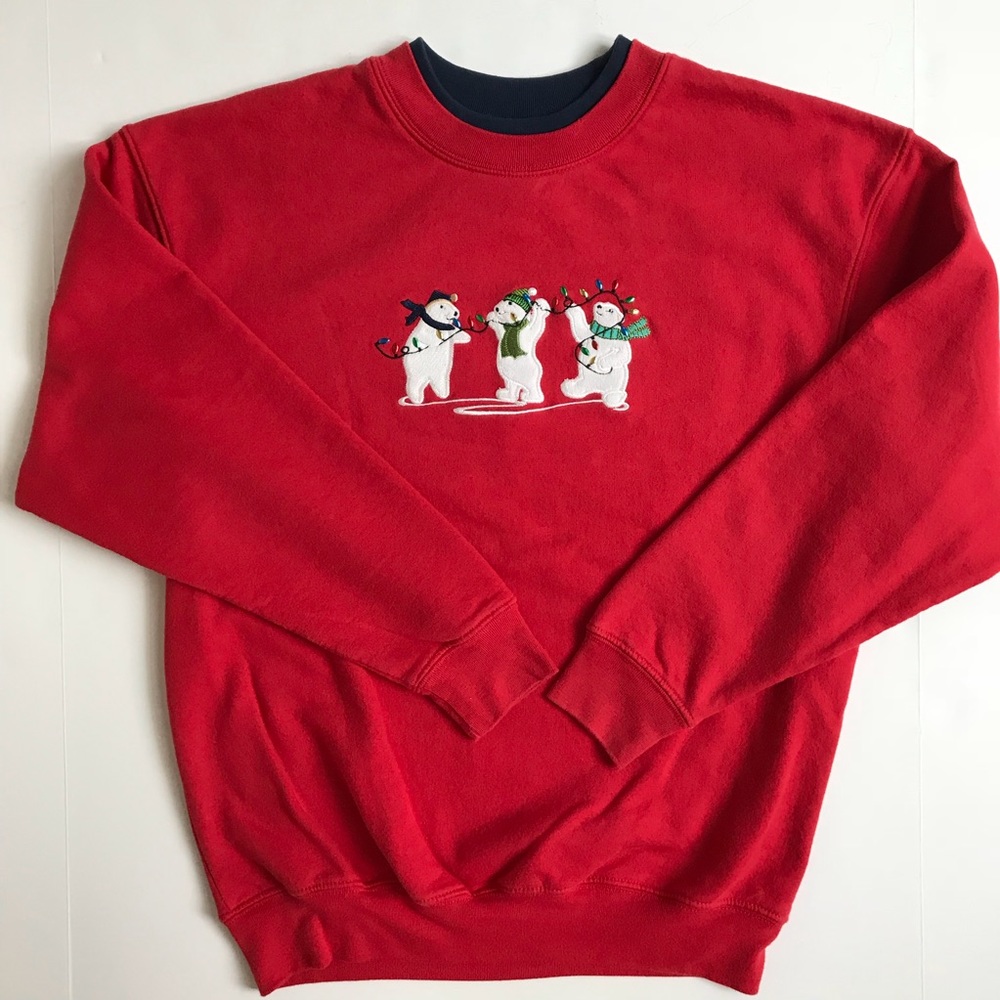 Ugly Christmas Sweater Sweatshirt by MC Sportswear M